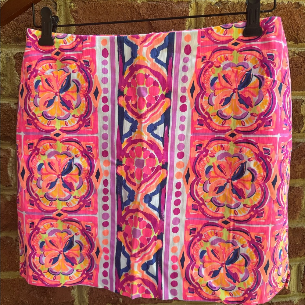 Lilly Pulitzer marigold skort